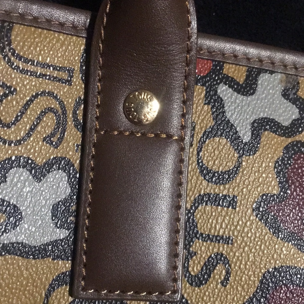 Tous medium size brown tan gray yellow hand bag - Picture 12 of 16